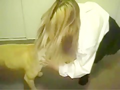 HELP MY WIFE TO GET FUCK FROM A DOG